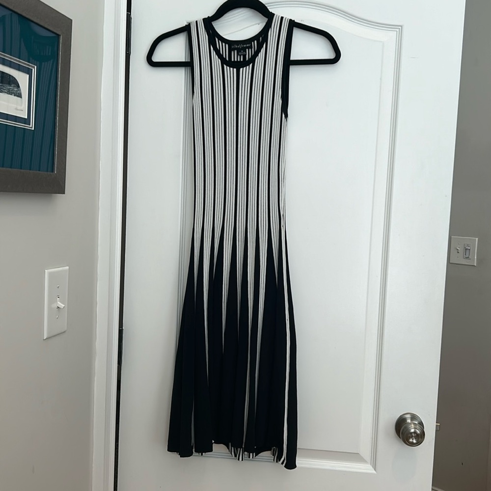 Nylon midi dress